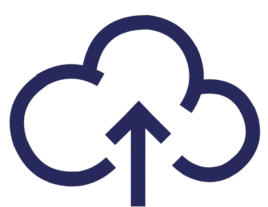 Cloud transformation icon