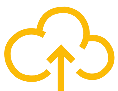 Cloud transformation icon